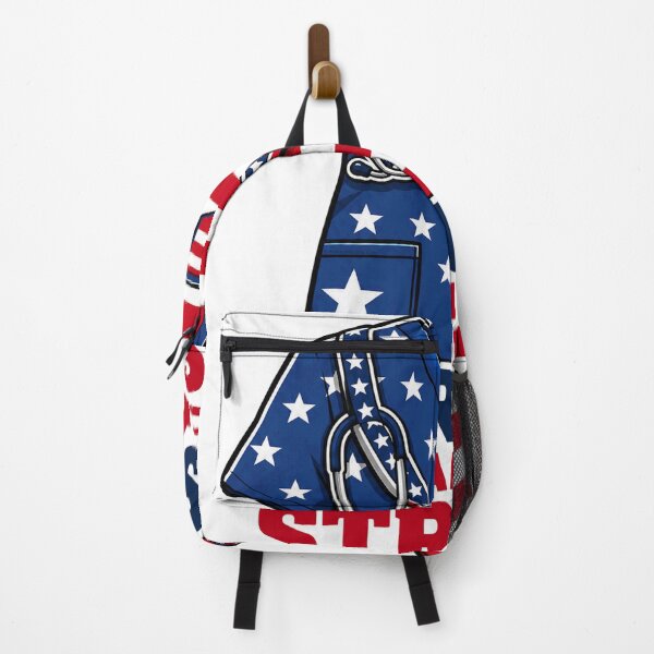 Item preview, Scrubs And Stripes American Flag Nurse Stethoscope designed and sold by No Limits T-Shirts.