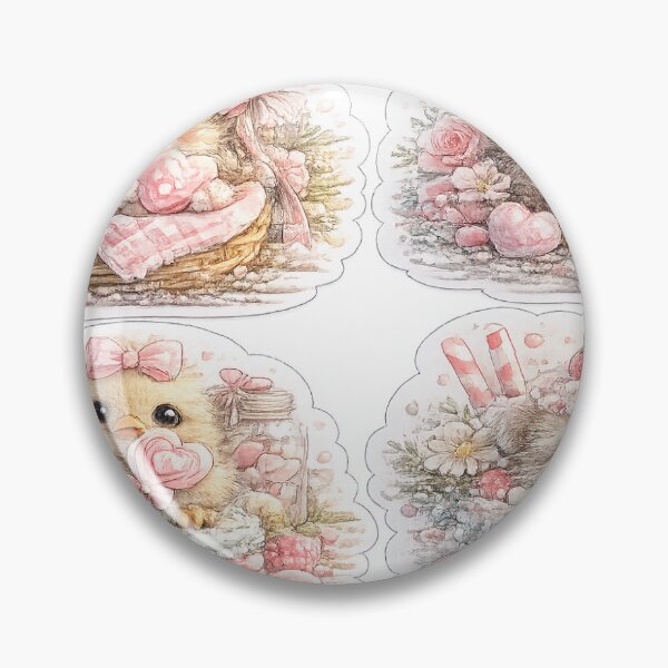 Item preview, Cute Kawaii Animal Sticker Pack | Realistic Pastel Animal Transparent PNG Stickers for Laptop, Journal, Phone Case & Planner designed and sold by Stickwolll.