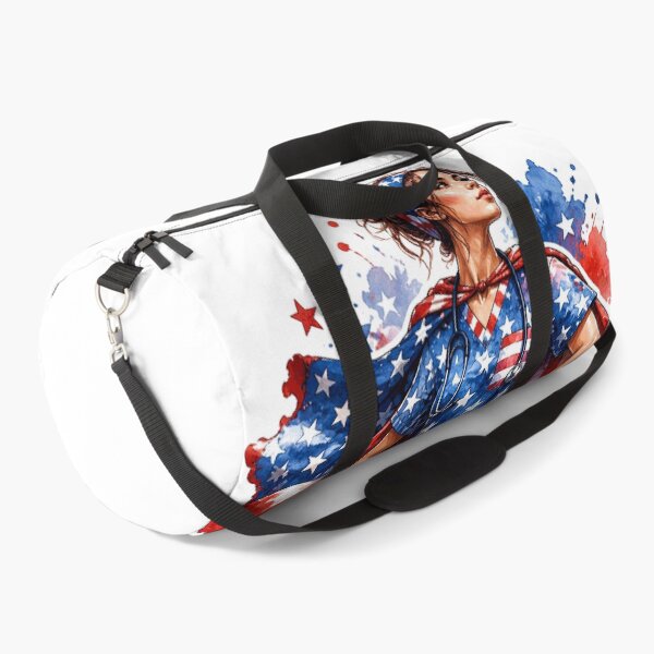 Item preview, Star Spangled Scrubs Patriotic Nurse Hero USA designed and sold by No Limits T-Shirts.