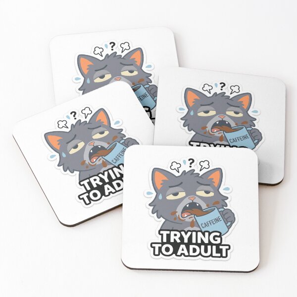 Item preview, Trying To Adult Cat designed and sold by luiz1213.