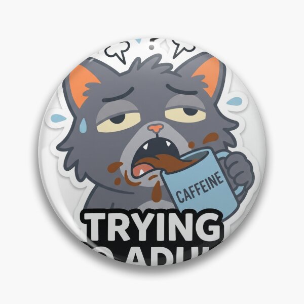 Item preview, Trying To Adult Cat designed and sold by luiz1213.