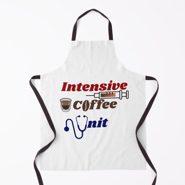 Item preview, ICU Intensive Coffee Unit Funny Nurse Sticker designed and sold by Niji Hibana.