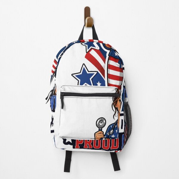 Item preview, Proud Nurse Proud American Flag RN Healthcare designed and sold by No Limits T-Shirts.