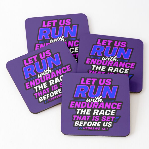 Item preview, Hebrews 12:1 Run With Endurance The Race That Is Set Before Us designed and sold by plushism.