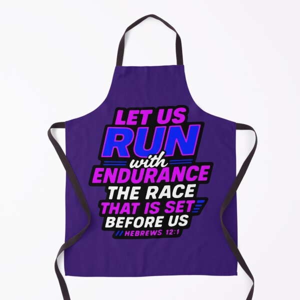 Item preview, Hebrews 12:1 Run With Endurance The Race That Is Set Before Us designed and sold by plushism.