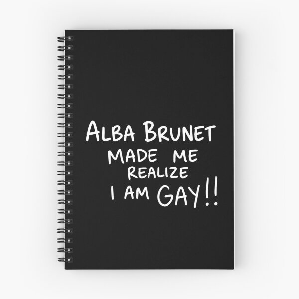 Item preview, Alba Brunet - ¡Soy GAY! designed and sold by MRWNGEL.