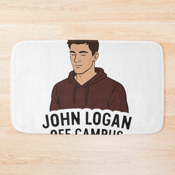 Item preview, John Logan Off Campus Sticker designed and sold by NCNGDESIGN.