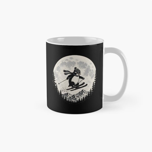 Item preview, Retro Penguin Skiing Mountain Adventure Shirt designed and sold by D-F-R-K.