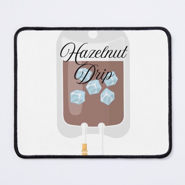 Item preview, Hazelnut IV Drip Coffee Nurse Sticker designed and sold by Niji Hibana.