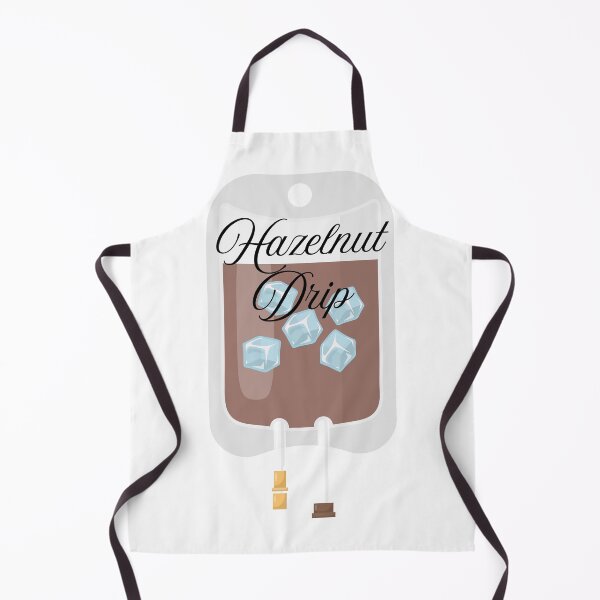 Item preview, Hazelnut IV Drip Coffee Nurse Sticker designed and sold by Niji Hibana.