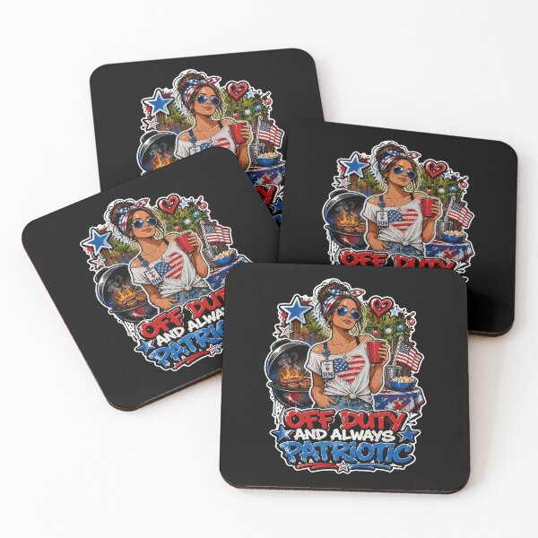 Item preview, Off Duty RN Always Patriotic American Nurse BBQ designed and sold by No Limits T-Shirts.