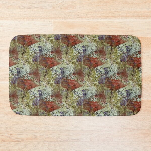 Item preview, Impressionistic Collage Flowers in Red and Yellow designed and sold by Artistestella.