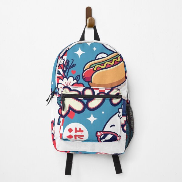 Item preview, Kawaii Duck Hot Dog USA Flag America Swan Design designed and sold by No Limits T-Shirts.