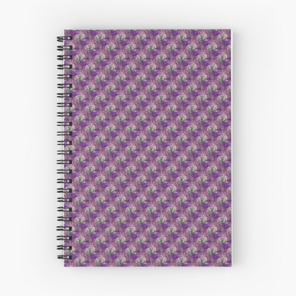 Item preview, Impressionistic Collage Flowers in Purple and Pink designed and sold by Artistestella.