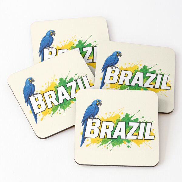 Item preview, Blue Macaw Brazil Tropical Art designed and sold by LuisWorks.
