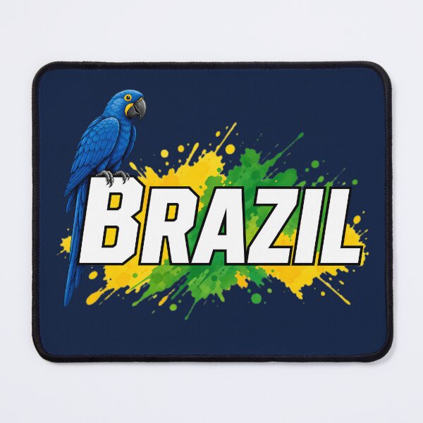 Item preview, Blue Macaw Brazil Tropical Art designed and sold by LuisWorks.