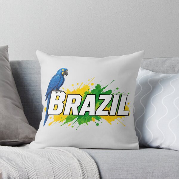 Item preview, Blue Macaw Brazil Tropical Art designed and sold by LuisWorks.