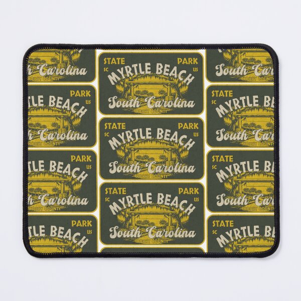 Item preview, Myrtle Beach State Park, Horry County, South Carolina, badge design designed and sold by Wanderful-roads.