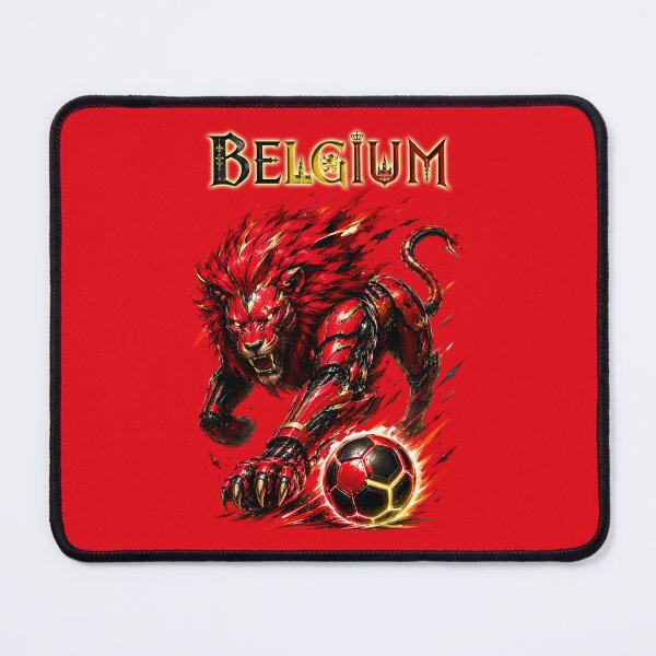 Item preview, Belgium National Football National Team - Infernal Red Lion designed and sold by Extravanganzza.