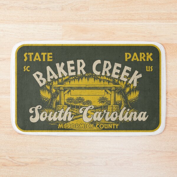 Item preview, Baker Creek State Park, McCormick County, South Carolina, badge design designed and sold by Wanderful-roads.