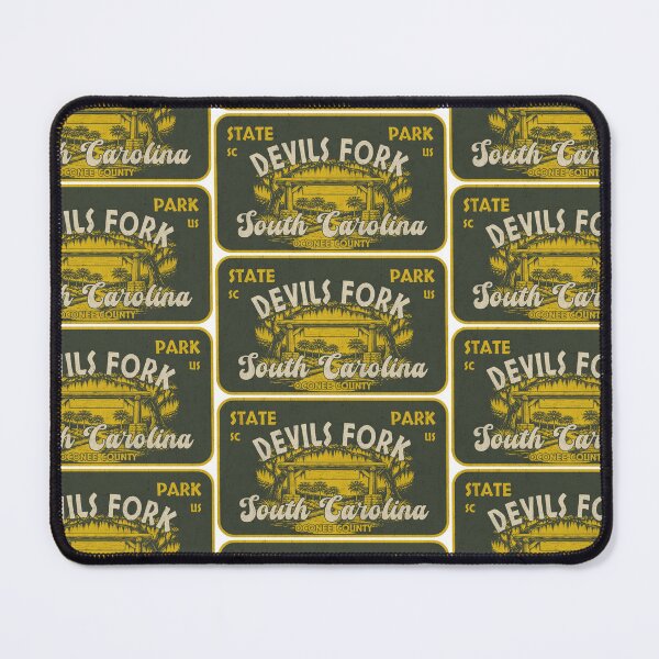 Item preview, Devils Fork State Park, Oconee County, South Carolina, badge design designed and sold by Wanderful-roads.
