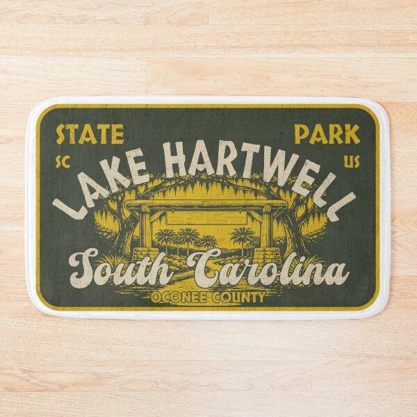 Item preview, Lake Hartwell State Park, Oconee County, South Carolina, badge design designed and sold by Wanderful-roads.