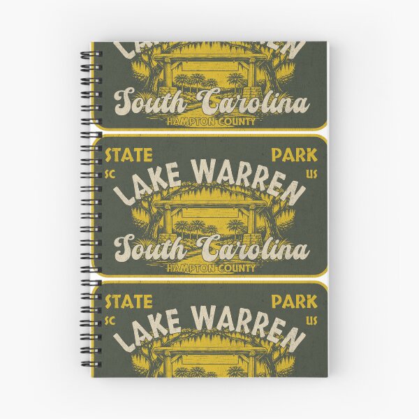 Item preview, Lake Warren State Park, Hampton County, South Carolina, badge design designed and sold by Wanderful-roads.