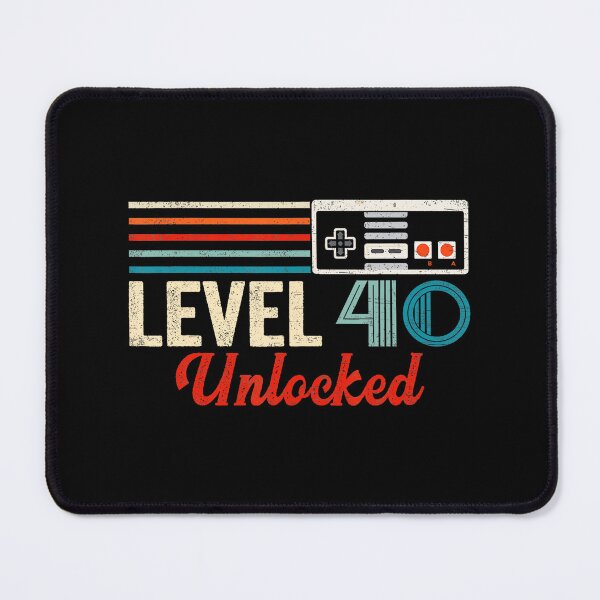 Item preview, Level 40 Unlocked Retro Gamer Birthday Controller designed and sold by FGTV2021.