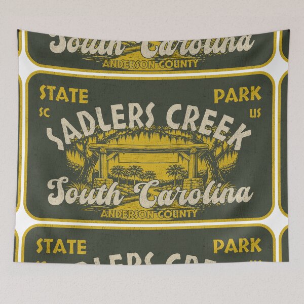 Item preview, Sadlers Creek State Park, Anderson County, South Carolina, badge design designed and sold by Wanderful-roads.
