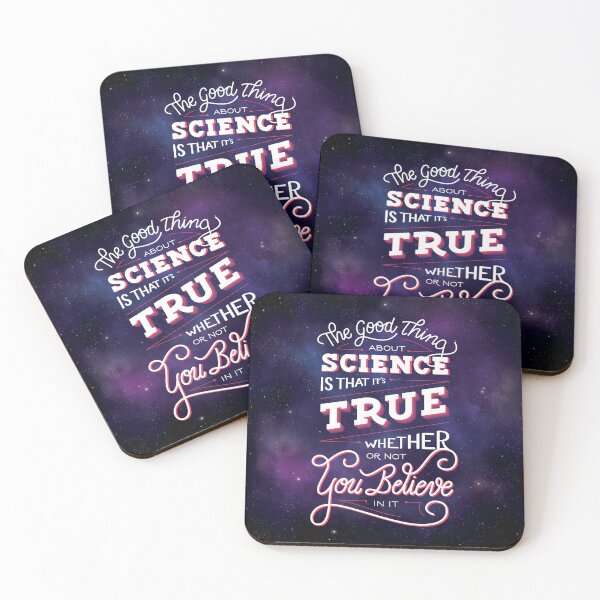 Item preview, The Good Thing About Science Quote designed and sold by K. Reinholds Design.