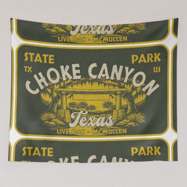 Item preview, Choke Canyon State Park, Live Oak - McMullen, Texas, badge design designed and sold by Wanderful-roads.