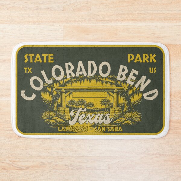 Item preview, Colorado Bend State Park, Lampasas - San Saba, Texas, badge design designed and sold by Wanderful-roads.
