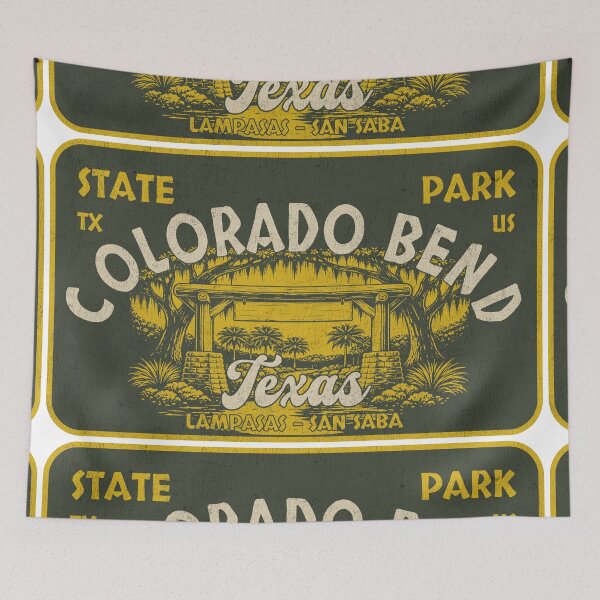 Item preview, Colorado Bend State Park, Lampasas - San Saba, Texas, badge design designed and sold by Wanderful-roads.