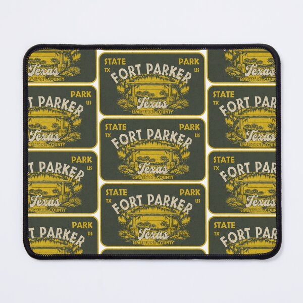 Item preview, Fort Parker State Park, Limestone County, Texas, badge design designed and sold by Wanderful-roads.