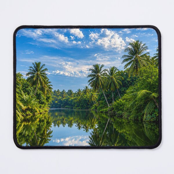 Item preview, Tropical River Oasis: Protect Our Water Sources designed and sold by Nuvoro Eco Awareness.