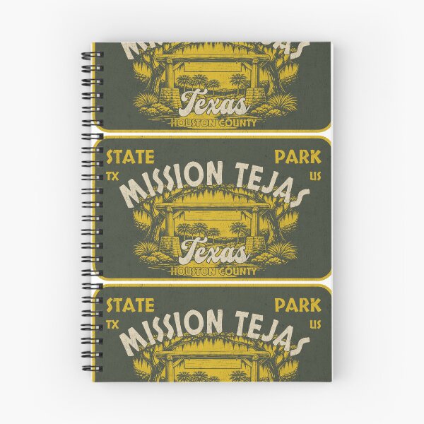 Item preview, Mission Tejas State Park, Houston County, Texas, badge design designed and sold by Wanderful-roads.