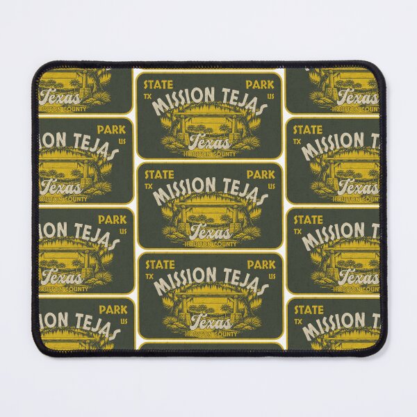 Item preview, Mission Tejas State Park, Houston County, Texas, badge design designed and sold by Wanderful-roads.