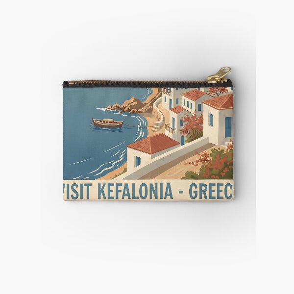 Item preview, Kefalonia Greece, Greek Island Vintage Travel Tourism designed and sold by TravelersGems.