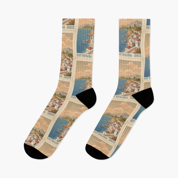 Item preview, Kefalonia Greece, Greek Island Vintage Travel Tourism designed and sold by TravelersGems.