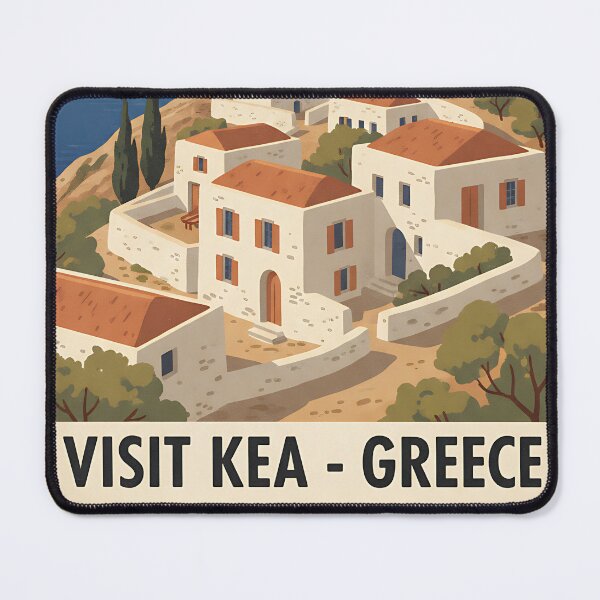 Item preview, Kea Greece, Greek Island Vintage Travel Tourism designed and sold by TravelersGems.