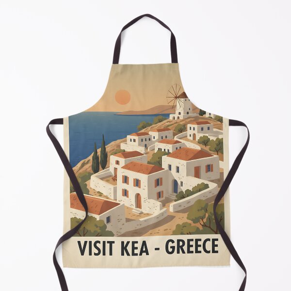 Item preview, Kea Greece, Greek Island Vintage Travel Tourism designed and sold by TravelersGems.