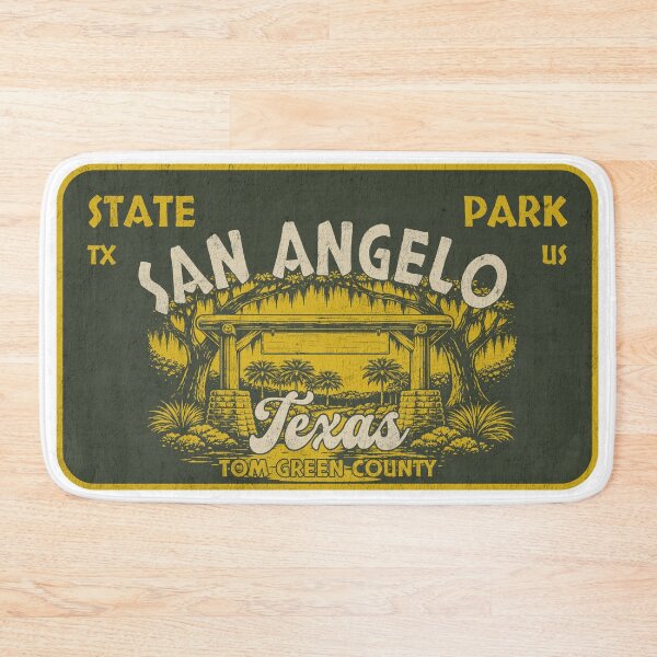 Item preview, San Angelo State Park, Tom Green County, Texas, badge design designed and sold by Wanderful-roads.