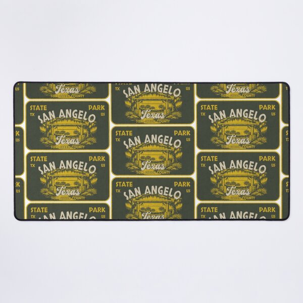 Item preview, San Angelo State Park, Tom Green County, Texas, badge design designed and sold by Wanderful-roads.