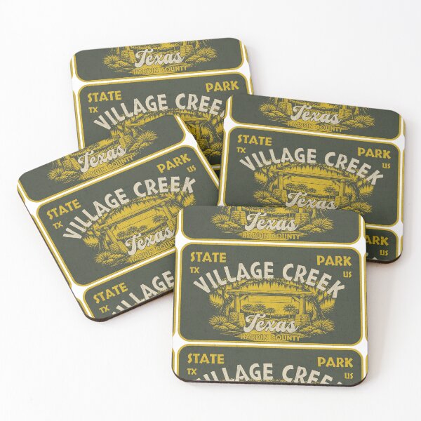 Item preview, Village Creek State Park, Hardin County, Texas, badge design designed and sold by Wanderful-roads.