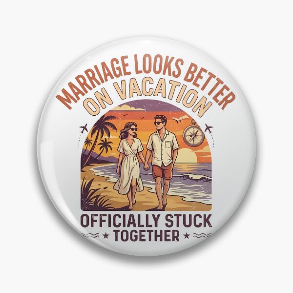 Item preview, Marriage Looks Better On Vacation designed and sold by RoyesButler.