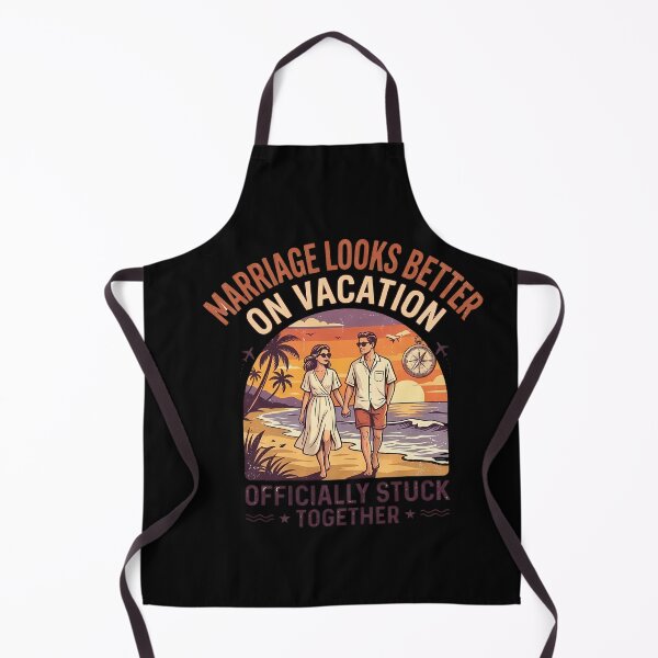 Item preview, Marriage Looks Better On Vacation designed and sold by RoyesButler.