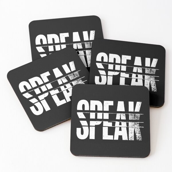 Item preview, Distressed Urban Speak Typographic Statement Design designed and sold by EdvvinStudios.
