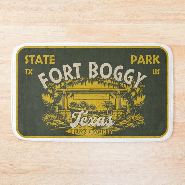 Item preview, Fort Boggy State Park, Leon County, Texas, badge design designed and sold by Wanderful-roads.