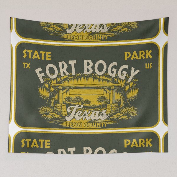 Item preview, Fort Boggy State Park, Leon County, Texas, badge design designed and sold by Wanderful-roads.