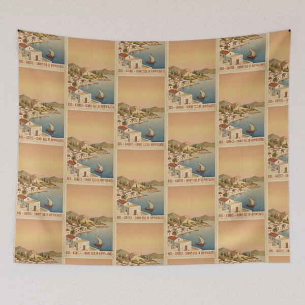 Item preview, kos Greece, Greek Island Vintage Travel Tourism designed and sold by TravelersGems.